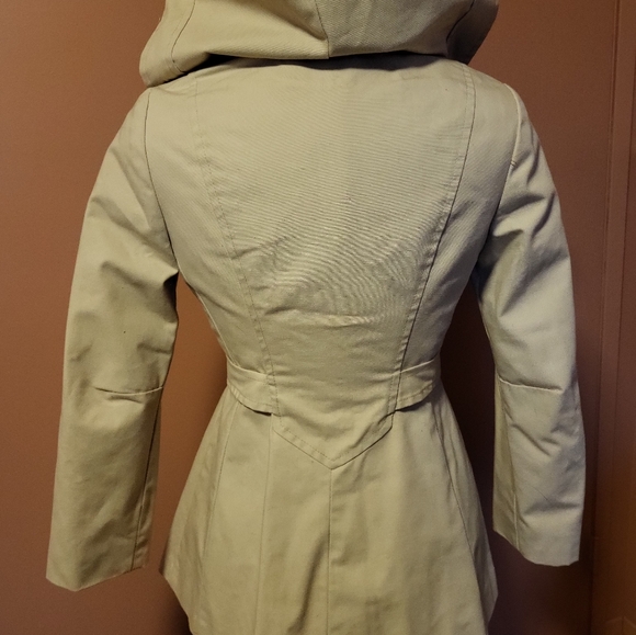 Vintage cotton trench coat Rickis - Picture 7 of 7